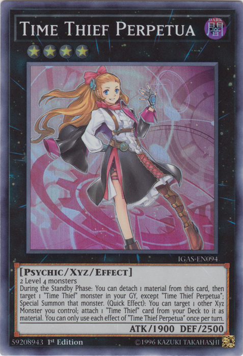 Time Thief Perpetua [IGAS-EN094] Super Rare | Odin's Place
