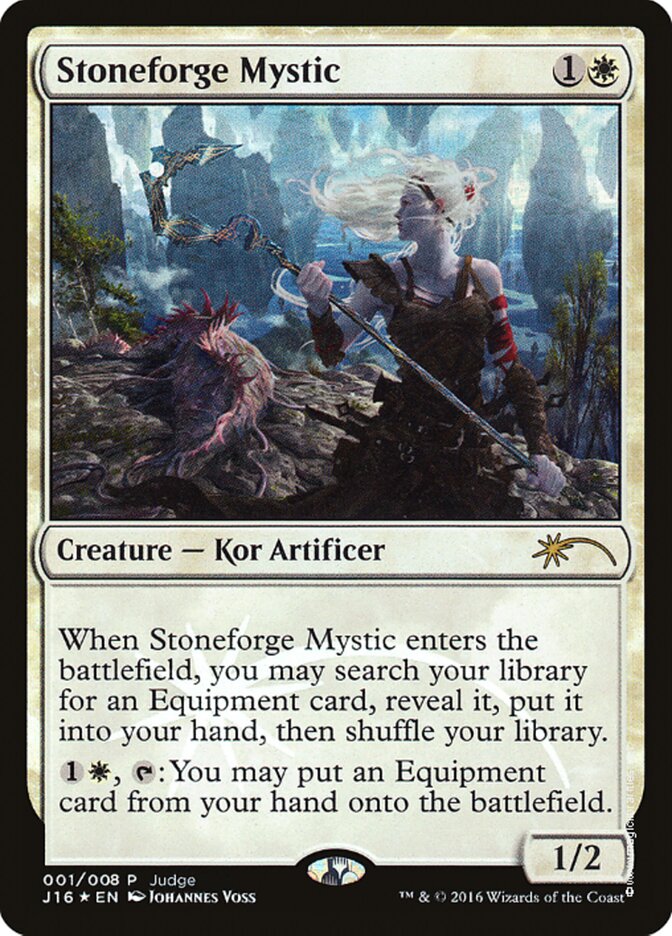 Stoneforge Mystic (1) [Judge Gift Cards 2016] | Odin's Place