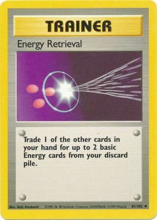 Energy Retrieval (81/102) [Base Set Unlimited] | Odin's Place