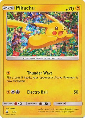 Pikachu (5/12) [McDonald's Promos: 2017 Collection] | Odin's Place