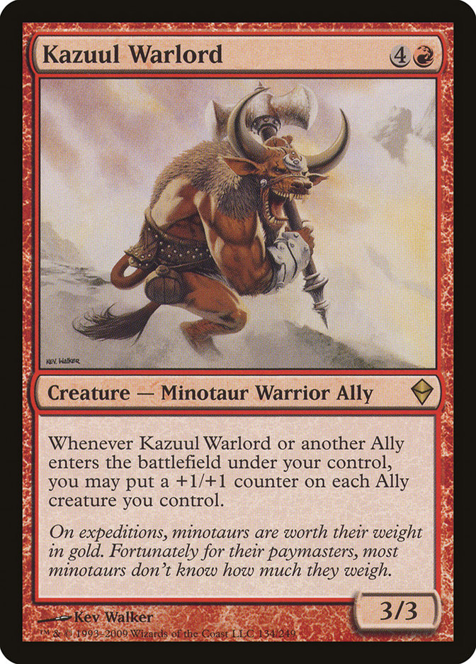 Kazuul Warlord (134) [Zendikar] | Odin's Place