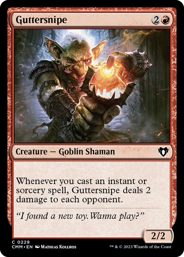 Guttersnipe [Commander Masters] | Odin's Place