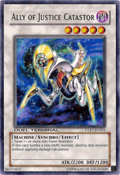 Ally of Justice Catastor [DTP1-EN031] Rare | Odin's Place