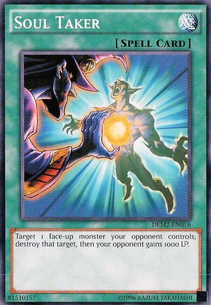 Soul Taker [DEM2-EN016] Common | Odin's Place