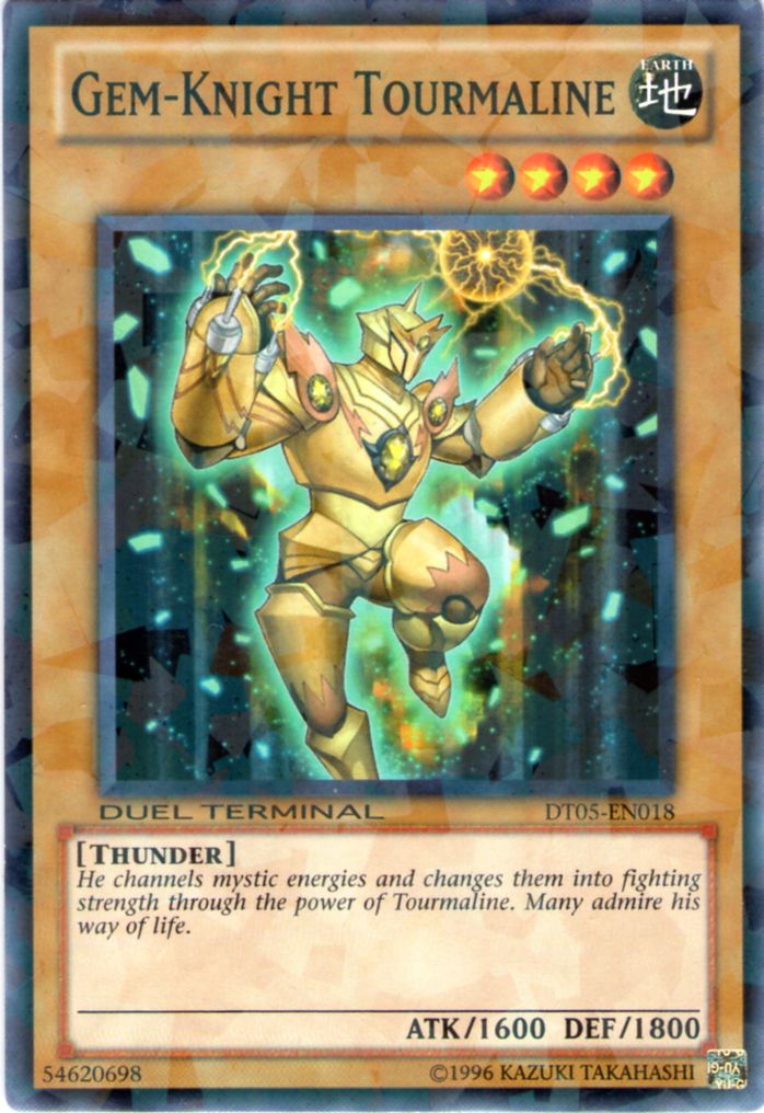 Gem-Knight Tourmaline [DT05-EN018] Common | Odin's Place