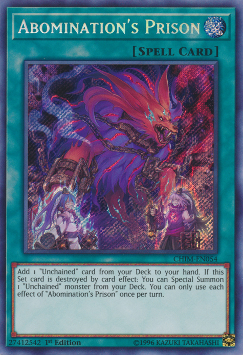 Abomination's Prison [CHIM-EN054] Secret Rare | Odin's Place