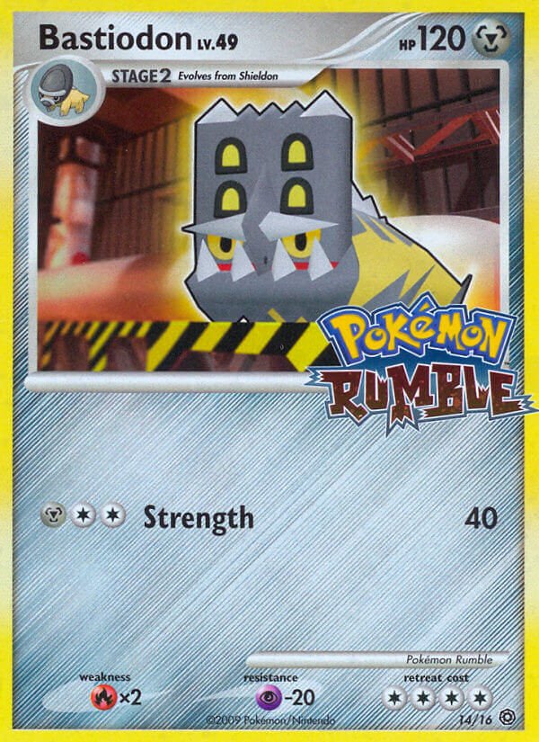 Bastiodon (14/16) [Pokémon Rumble] | Odin's Place