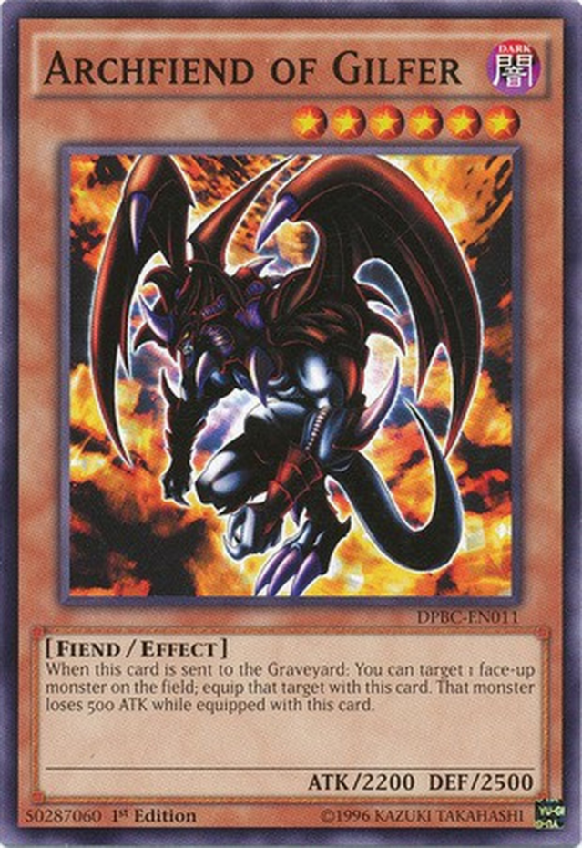 Archfiend of Gilfer [DPBC-EN011] Common | Odin's Place