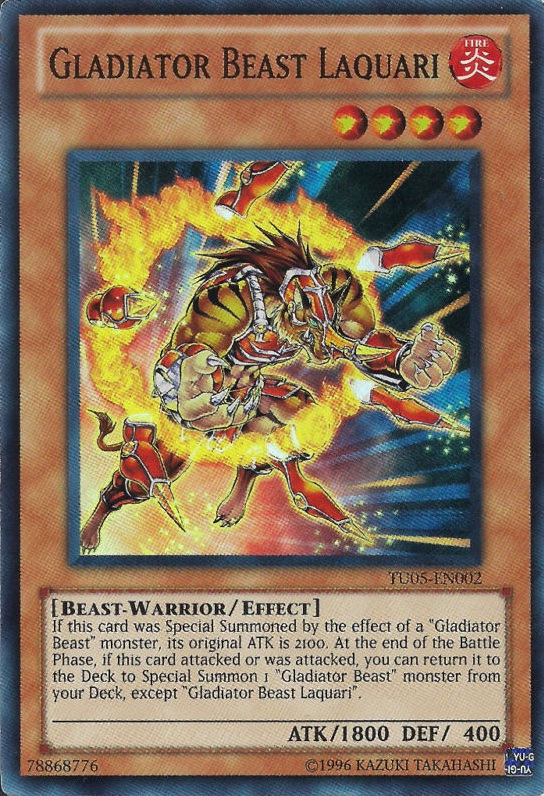 Gladiator Beast Laquari [TU05-EN002] Super Rare | Odin's Place