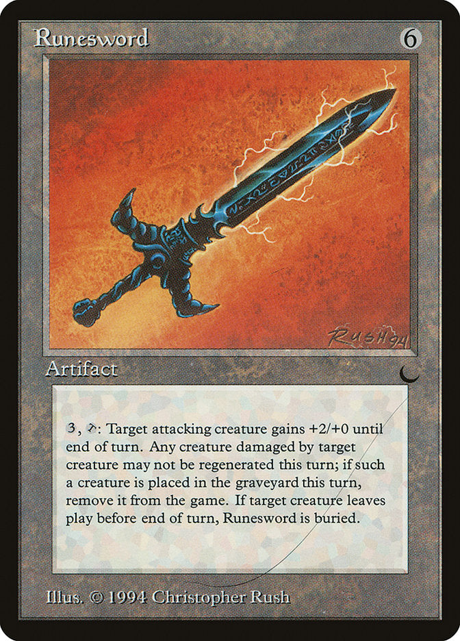 Runesword (Misprinted) [The Dark] | Odin's Place