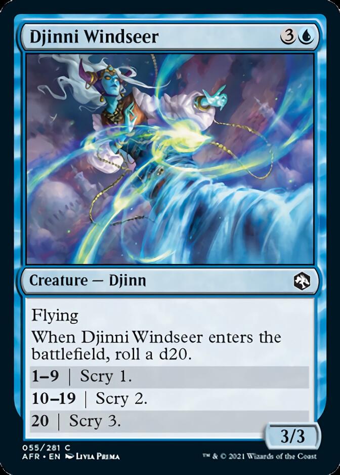 Djinni Windseer [Dungeons & Dragons: Adventures in the Forgotten Realms] | Odin's Place