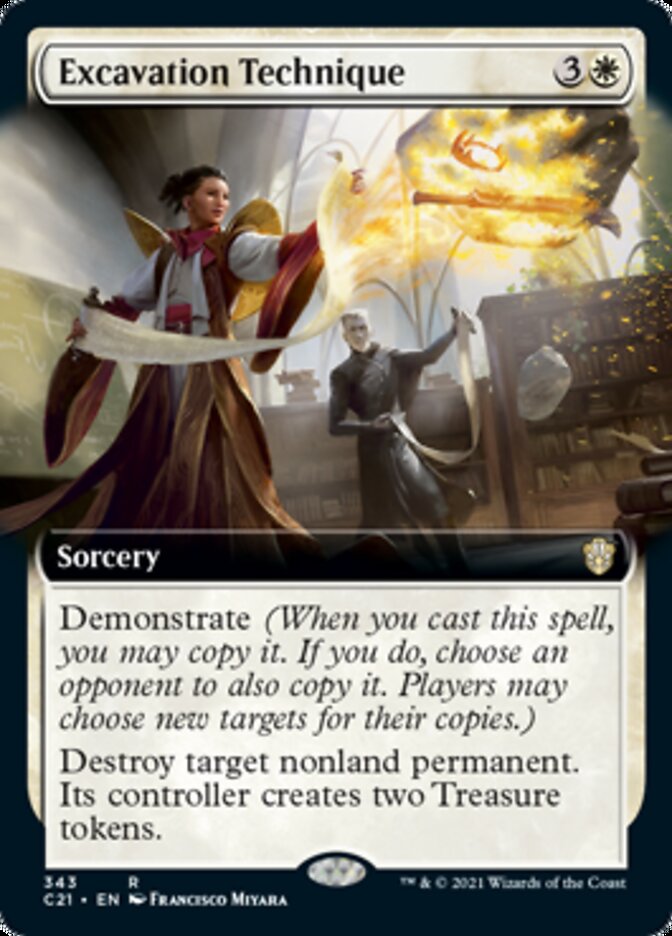 Excavation Technique (Extended Art) [Commander 2021] | Odin's Place
