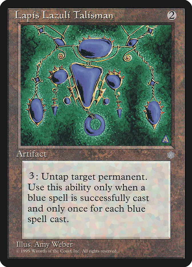 Lapis Lazuli Talisman (327) [Ice Age] | Odin's Place