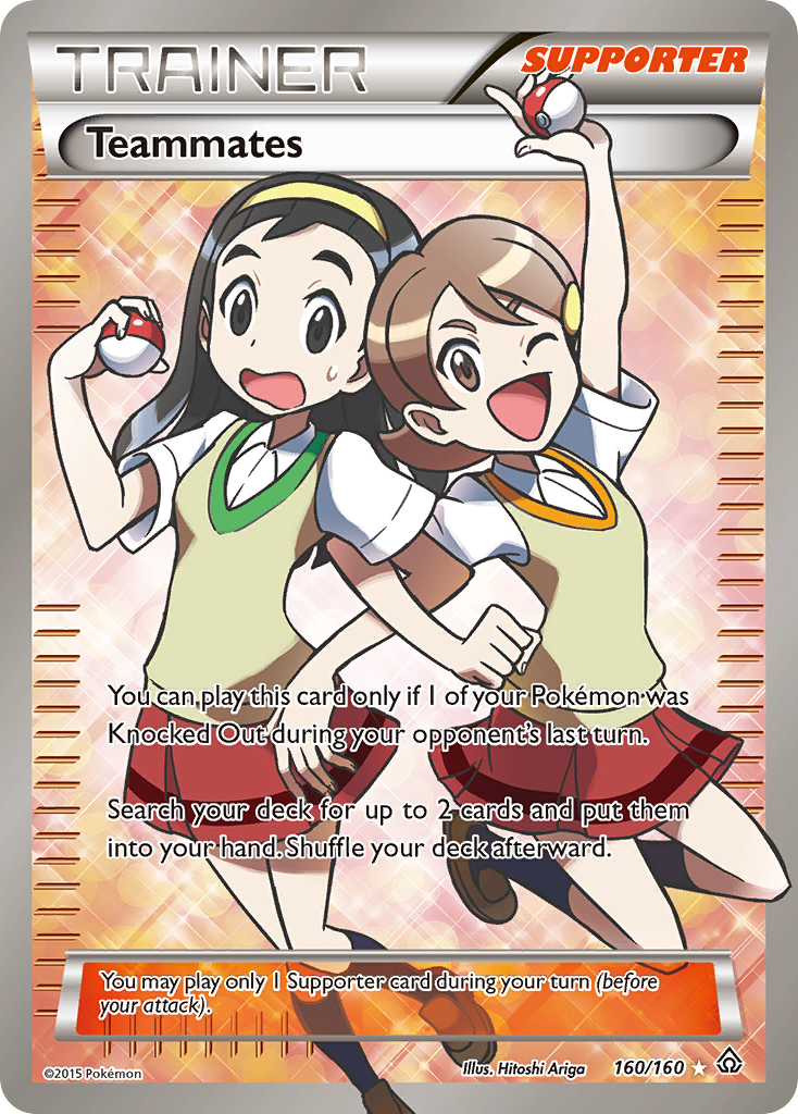 Teammates (160/160) [XY: Primal Clash] | Odin's Place