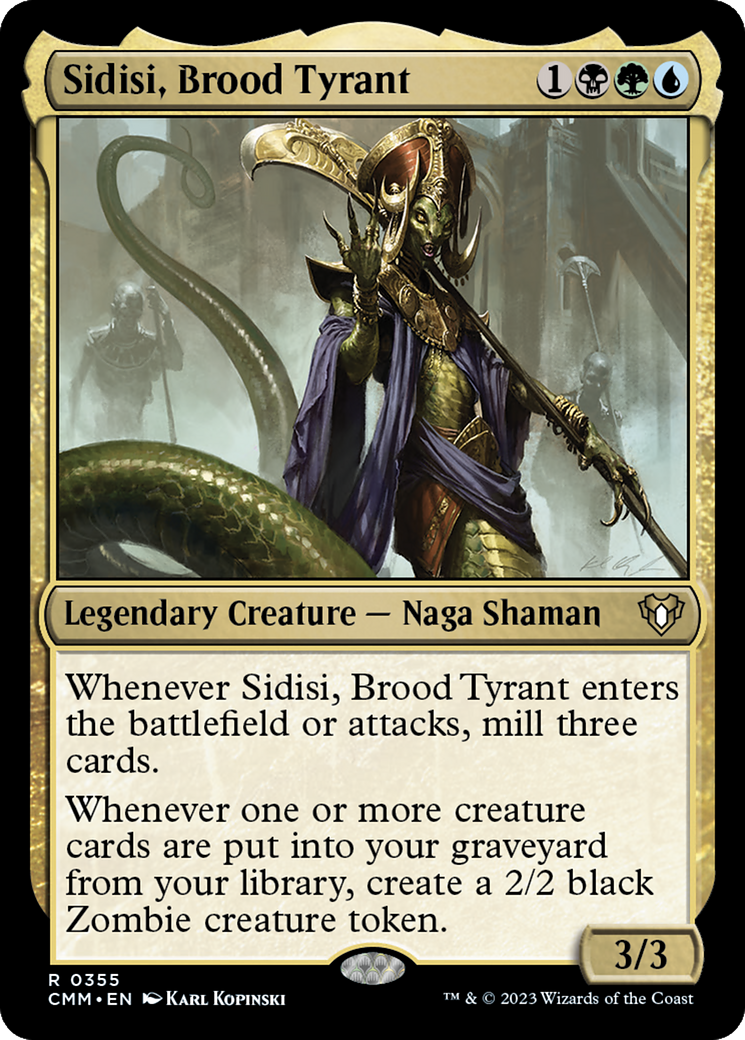 Sidisi, Brood Tyrant [Commander Masters] | Odin's Place