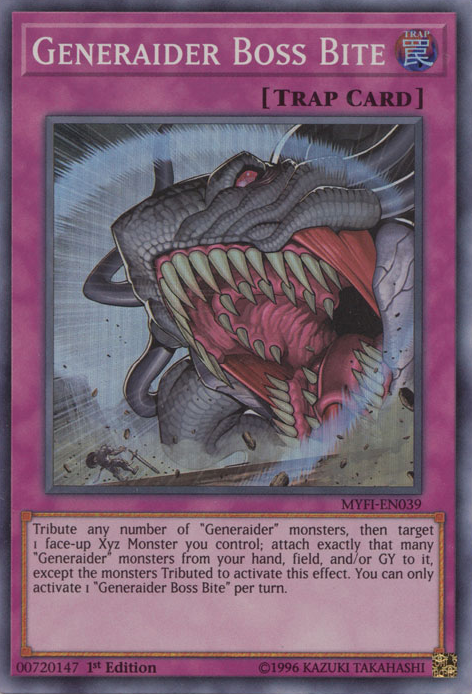 Generaider Boss Bite [MYFI-EN039] Super Rare | Odin's Place