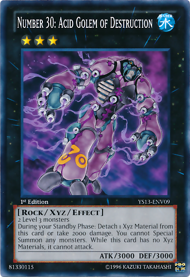 Number 30: Acid Golem of Destruction [YS13-ENV09] Common | Odin's Place