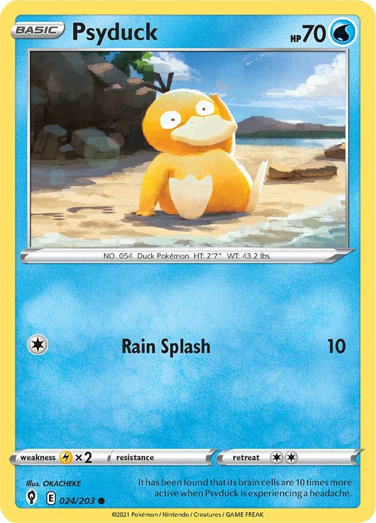Psyduck (024/203) [Sword & Shield: Evolving Skies] | Odin's Place
