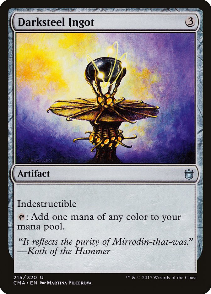 Darksteel Ingot (215) [Commander Anthology] | Odin's Place