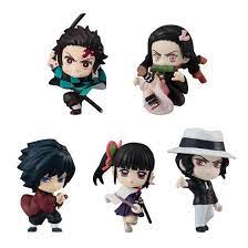 Bandai Shokugan Demon Slayer Kimetsu no Yaiba Adverge Motion 3 Minifigures Blind Box | Odin's Place