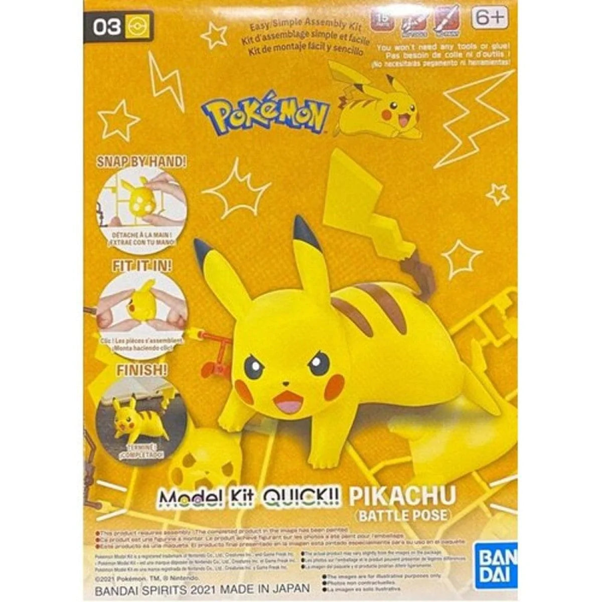 Bandai Pokemon Pikachu Model Kit | Odin's Place
