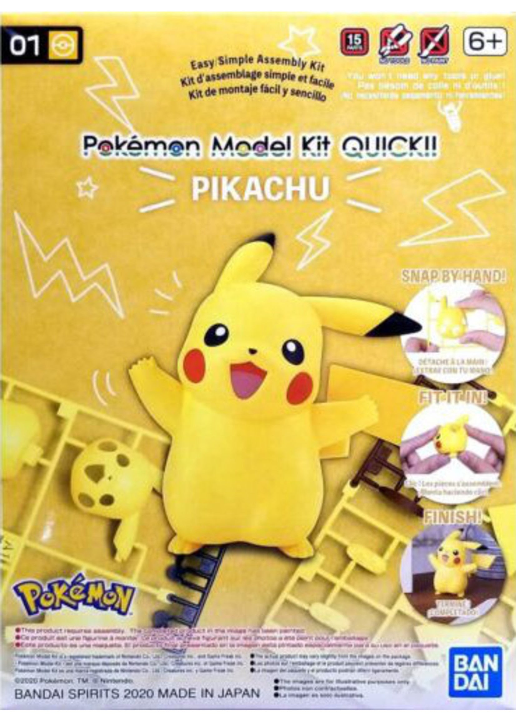 Bandai Pokemon Pikachu Model Kit | Odin's Place