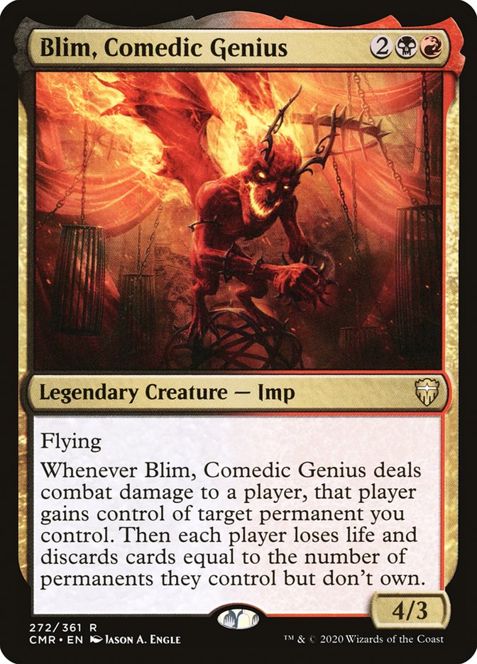 Blim, Comedic Genius [Commander Legends] | Odin's Place