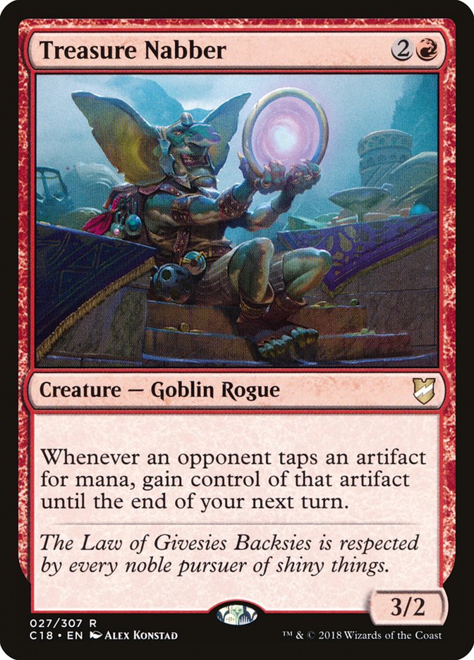 Treasure Nabber (27) [Commander 2018] | Odin's Place