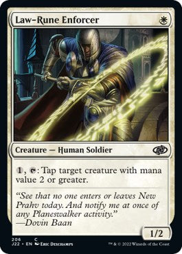Law-Rune Enforcer [Jumpstart 2022] | Odin's Place