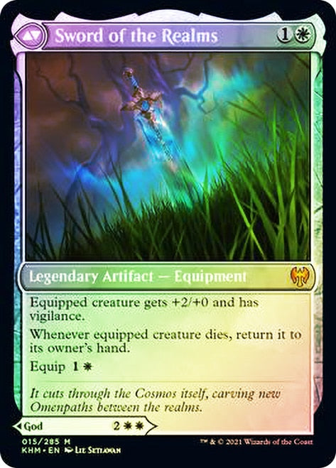 Halvar, God of Battle // Sword of the Realms [Kaldheim Prerelease Promos] | Odin's Place