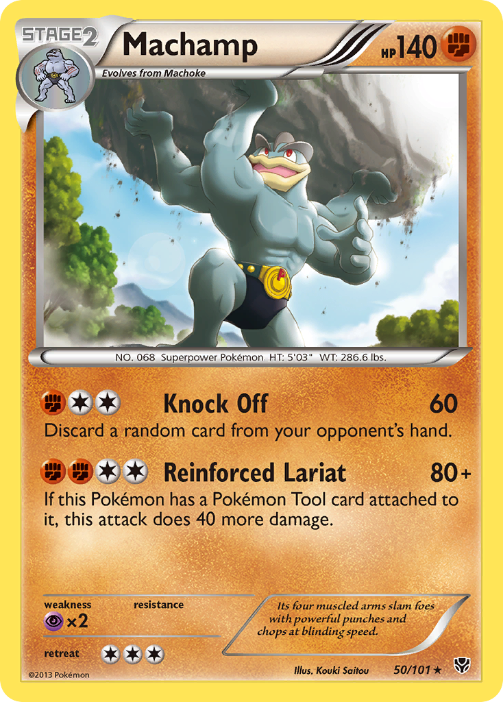 Machamp (50/101) [Black & White: Plasma Blast] | Odin's Place