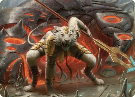 Sunspear Shikari Art Card [Commander Masters Art Series] | Odin's Place