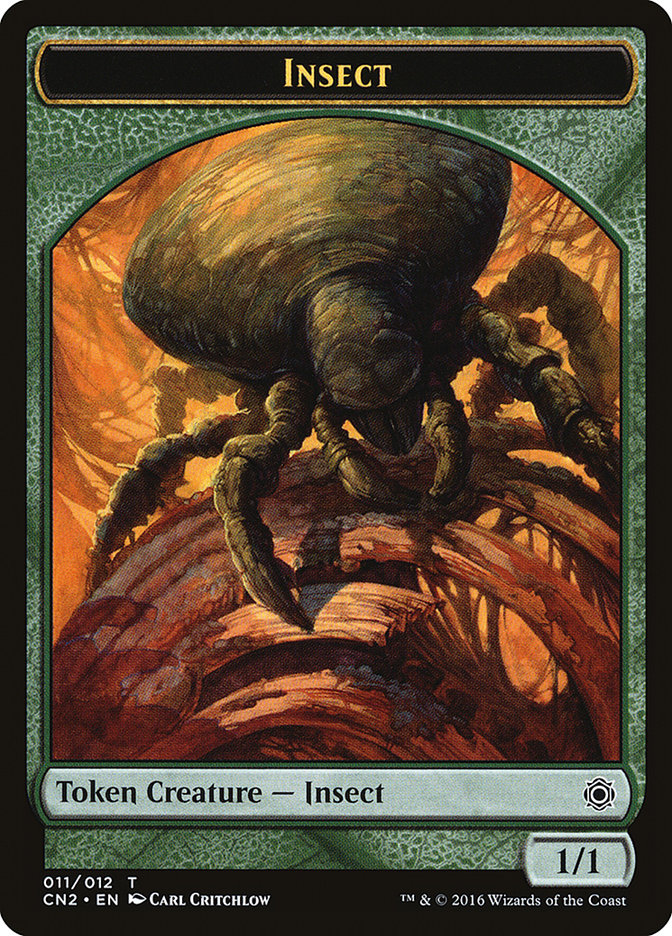Insect Token (11) [Conspiracy: Take the Crown Tokens] | Odin's Place