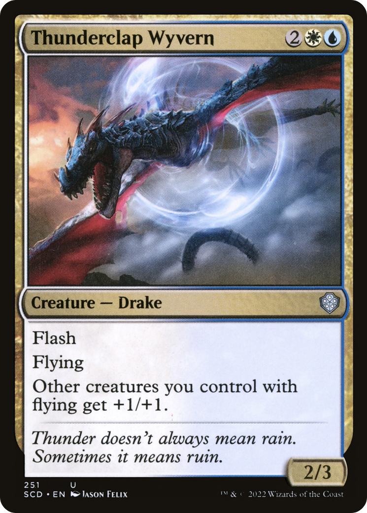 Thunderclap Wyvern [Starter Commander Decks] | Odin's Place