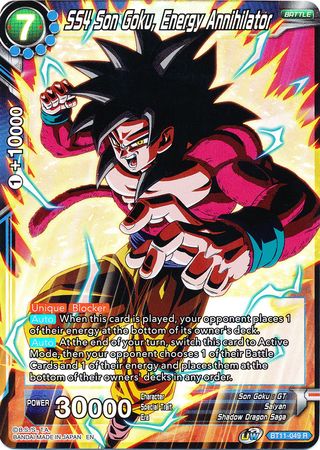 SS4 Son Goku, Energy Annihilator (BT11-049) [Vermilion Bloodline 2nd Edition] | Odin's Place