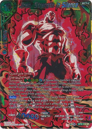 Jiren, Strength in Silence (BT9-119) [Universal Onslaught] | Odin's Place