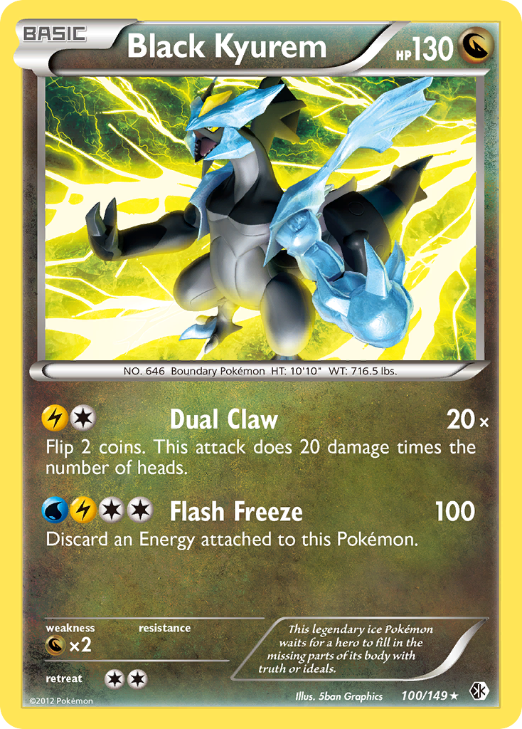 Black Kyurem (100/149) [Black & White: Boundaries Crossed] | Odin's Place