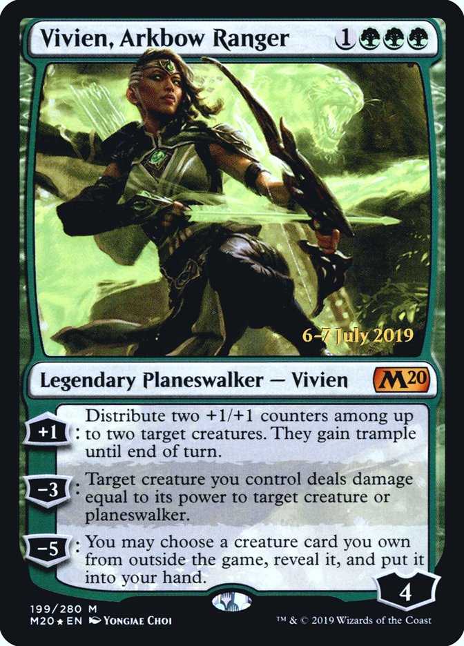 Vivien, Arkbow Ranger [Core Set 2020 Prerelease Promos] | Odin's Place