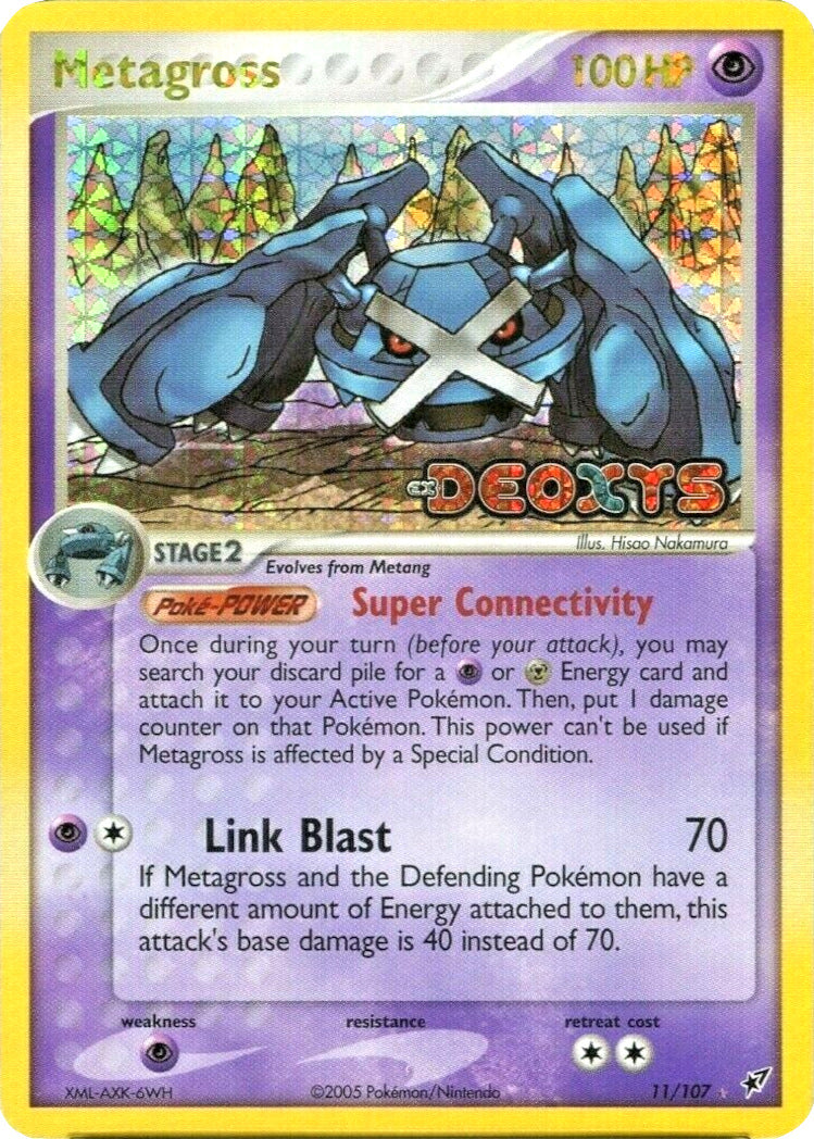 Metagross (11/107) (Stamped) [EX: Deoxys] | Odin's Place