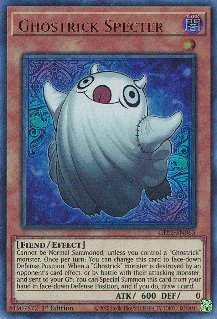 Ghostrick Specter [GFP2-EN065] Ultra Rare | Odin's Place