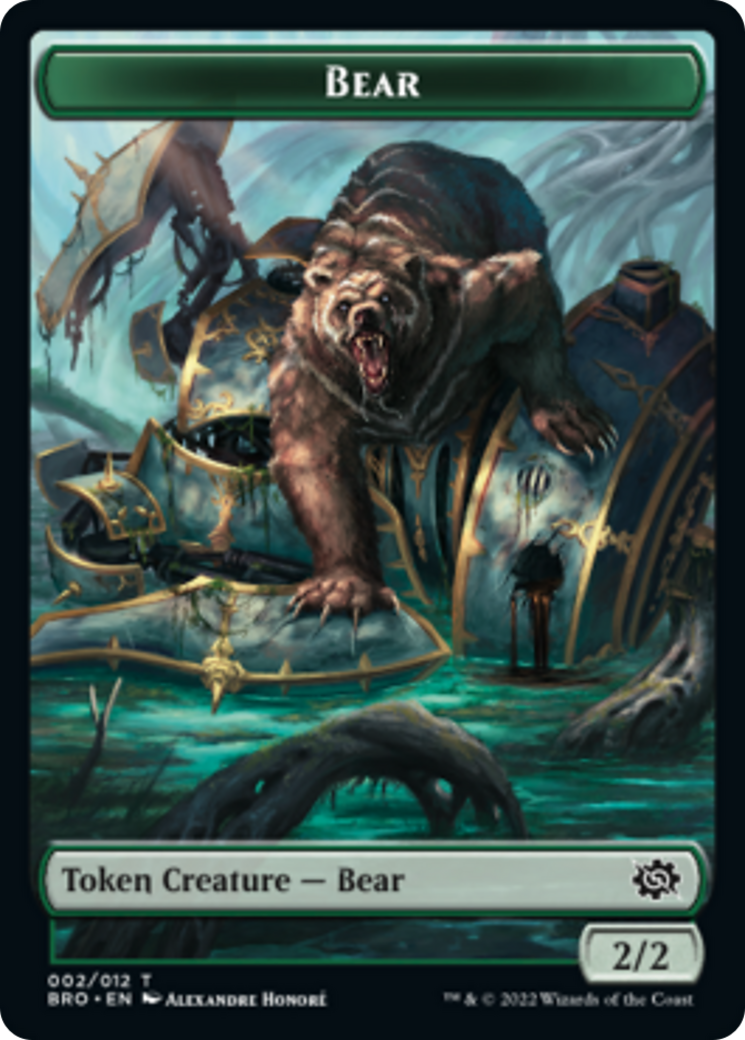 Bear Token [The Brothers' War Tokens] | Odin's Place