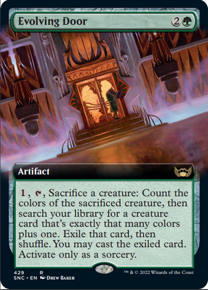 Evolving Door (Extended Art) [Streets of New Capenna] | Odin's Place