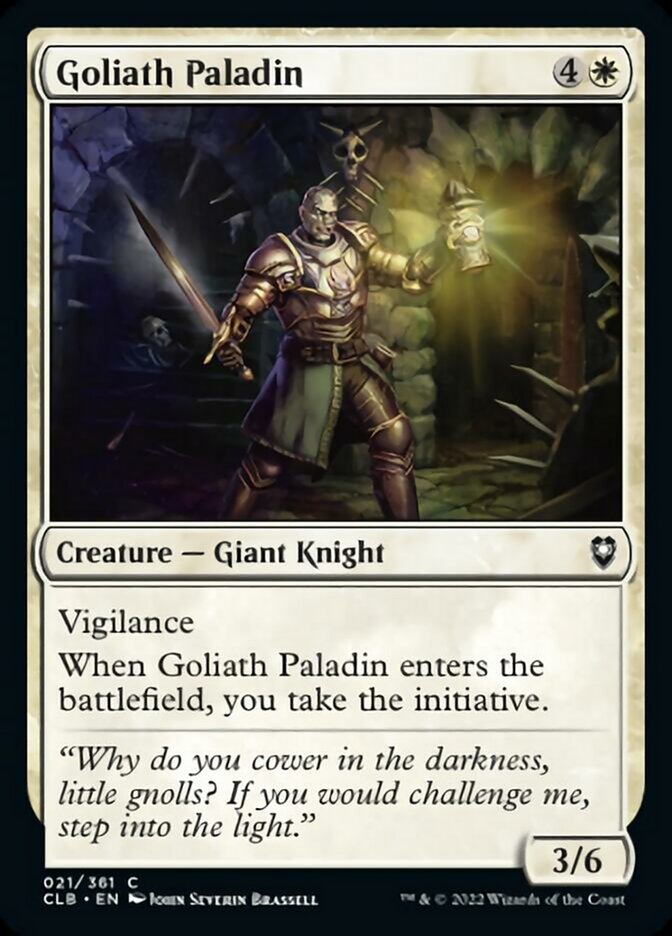 Goliath Paladin [Commander Legends: Battle for Baldur's Gate] | Odin's Place