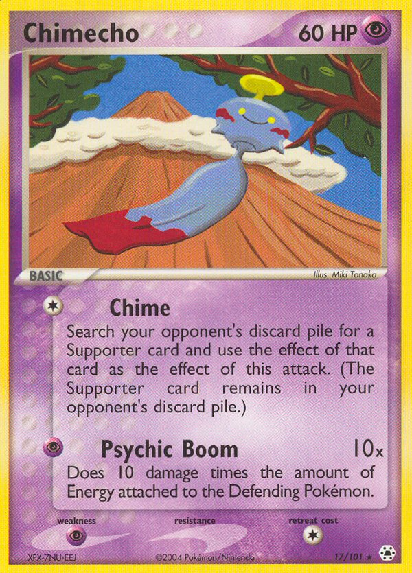 Chimecho (17/101) [EX: Hidden Legends] | Odin's Place