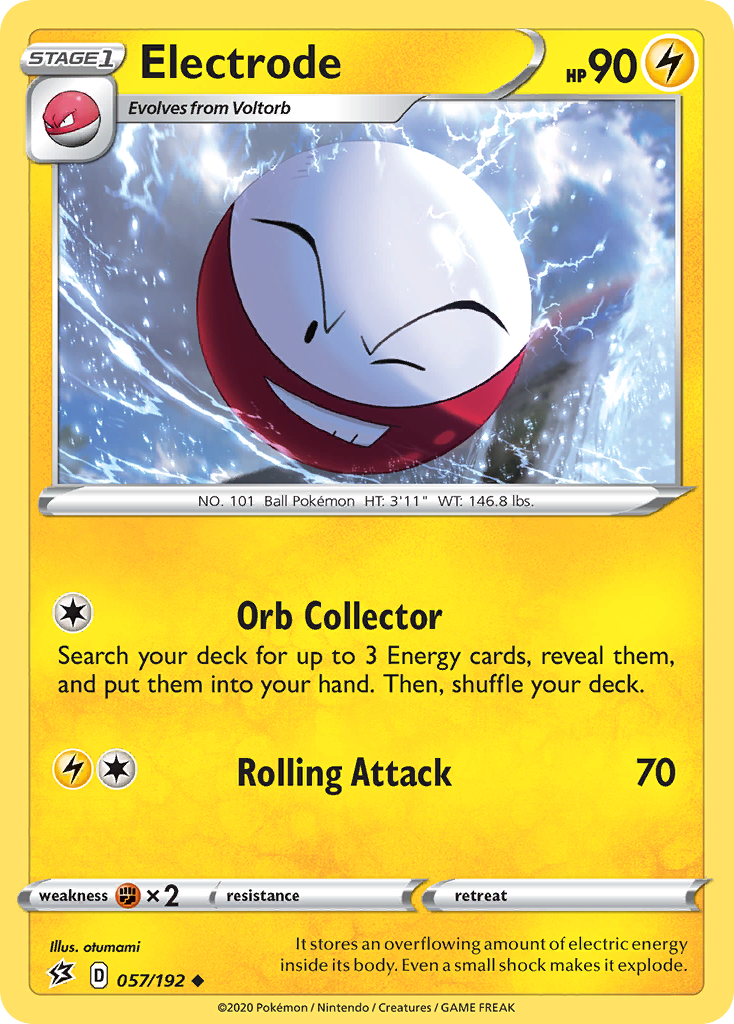 Electrode (057/192) [Sword & Shield: Rebel Clash] | Odin's Place