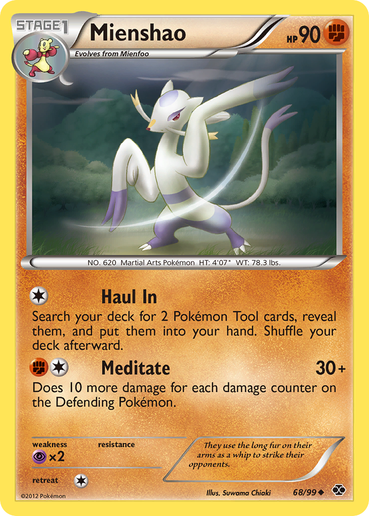 Mienshao (68/99) [Black & White: Next Destinies] | Odin's Place