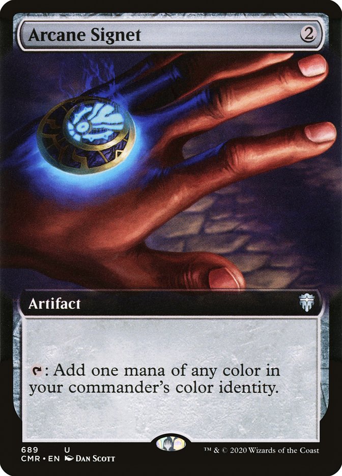 Arcane Signet (Extended Art) [Commander Legends] | Odin's Place