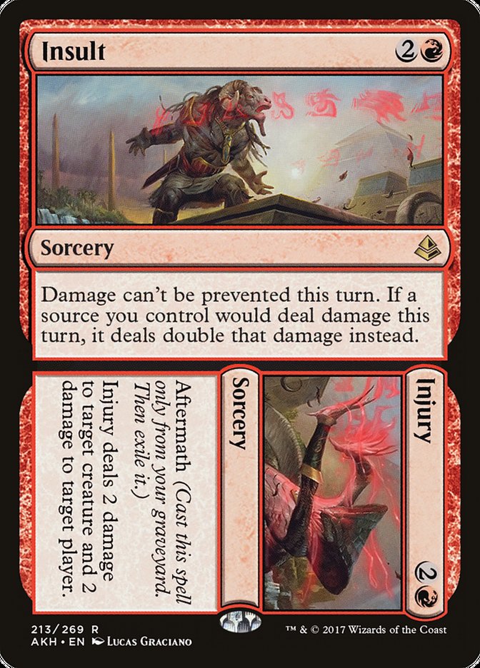 Insult // Injury (213) [Amonkhet] | Odin's Place