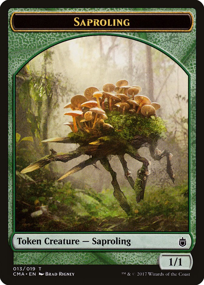 Saproling Token (13) [Commander Anthology Tokens] | Odin's Place