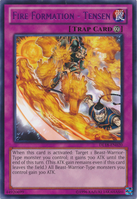 Fire Formation - Tensen (Purple) [DL18-EN020] Rare | Odin's Place